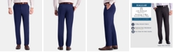 Haggar J.M. Men’s Straight-Fit 4-Way Stretch Flat-Front Dress Pants